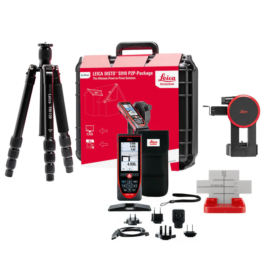 Лазерный дальномер Leica DISTO S910 Package NEW