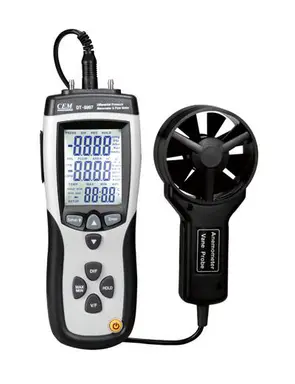 DT-8897 Анемометр — дифференциальный манометр