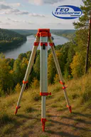 Комплект 3 в 1: оптический нивелир GT 32X, рейка 5 м и штатив 12