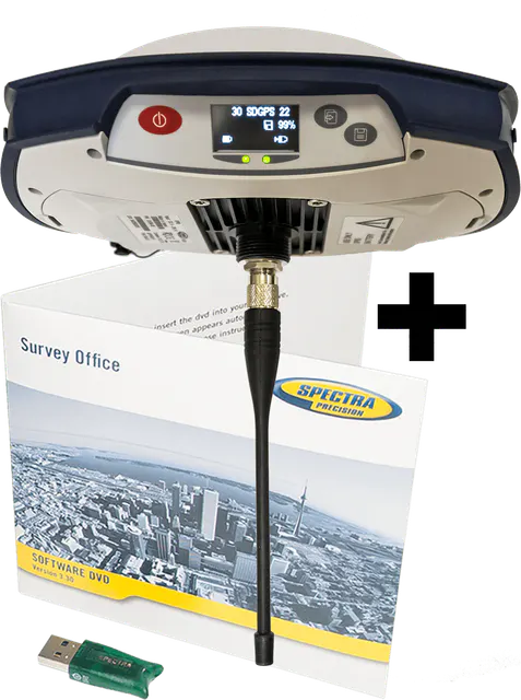 GNSS приемник Spectra Precision SP80 GSM/GPRS + Radio 430-470 МГц + Survey Office Intermediate