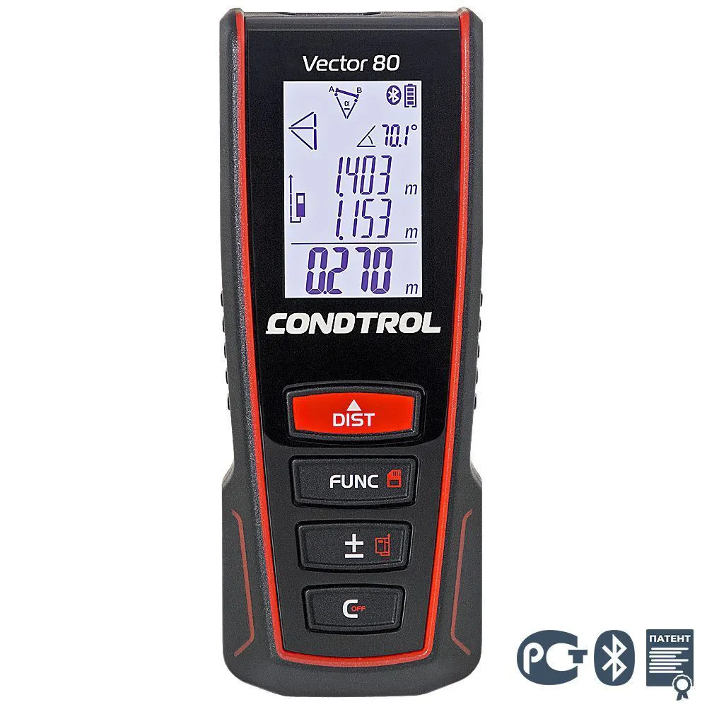 Лазерный дальномер CONDTROL  Vector 80