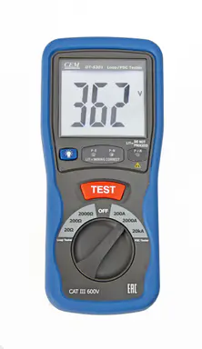 DT-5301 измеритель сопротивления петли фаза-нуль