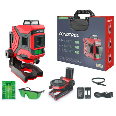 Лазерный нивелир CONDTROL GFX 360 Kit