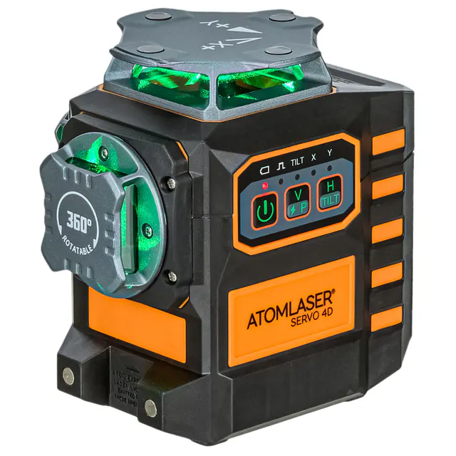 Лазерный уровень ATOMLASER SERVO 4D