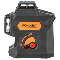 Лазерный уровень ATOMLASER TITAN 3D RED 6